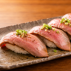 鴨肉寿司(6貫)