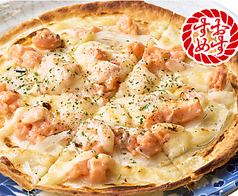 しらすトルティーヤピザ/サーモンとクリームチーズのトルティーヤピザ