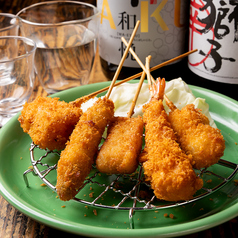 串カツ盛り合せ5串