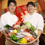 素材にもこだわりあり！鮮度抜群の海鮮や野菜を使った料理をご堪能ください☆