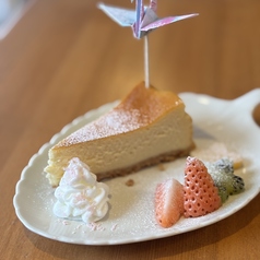自家製チーズケーキ！の写真
