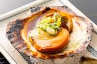 活ホタテ貝バター焼