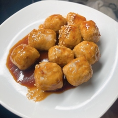 鶏団子 卵黄付き