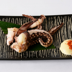 イカゲソの炭火焼き