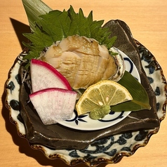 活あわび刺身
