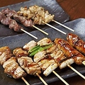 料理メニュー写真&nbsp;串焼き全種盛り合わせ10本