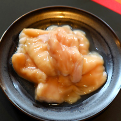 ホルモン(平いた小腸、トロトロの食感)