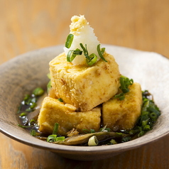 揚げ出し豆富おおいた和牛出汁仕立て