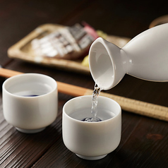 豊富なドリンク準備中