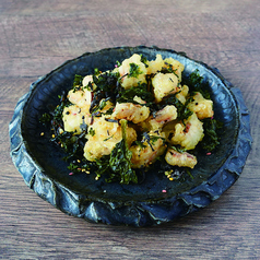 イカゲソあおさ海苔天