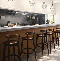 ハイチェアーカウンター席