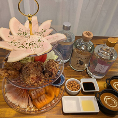 ジンと小皿 蒸留屋のコース写真