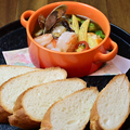 料理メニュー写真&nbsp;えびとあさりのアヒージョ