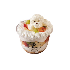 米粉とフルーツMixケーキ
