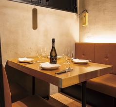 4～6名様席【半個室】プライベートをしっかりまもる半個室もご用意 