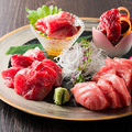 料理メニュー写真&nbsp;数量限定！！希少部位刺し(目玉・脳天・ほほ肉・あご)