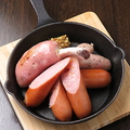 料理メニュー写真&nbsp;ソーセージ盛り合わせ