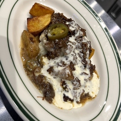 エゾ鹿のローデッドポテト