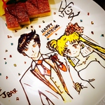 チョコペンアート(HappyWedding)