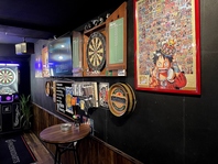 オンラインダーツ２台完備☆駅近穴場のLEGAL BAR☆