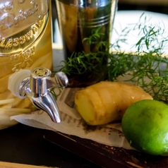 生ショウガとライムのモスコミュール