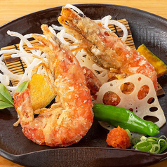 ソフトシェルシュリンプの唐揚げ