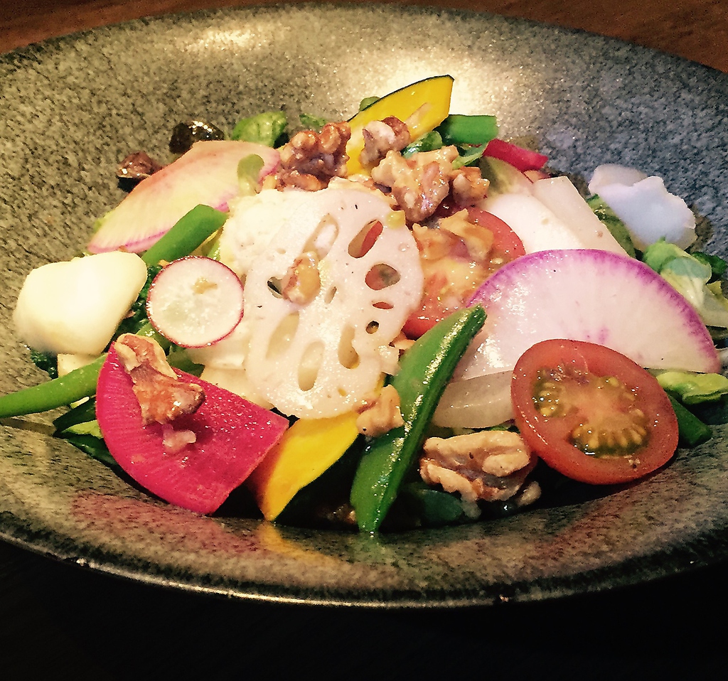 美味しい野菜をたくさん使った美味しくヘルシーな女性にも嬉しい料理も♪