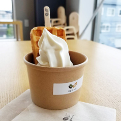 【ワッフルカップ】 Wクリームorアイスの写真