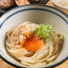 コシが自慢！自家製手打ちうどんは食べごたえも最高♪