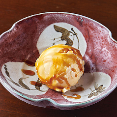 黒蜜がけお豆腐のアイスクリーム