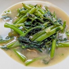 青菜のにんにく炒め