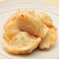 【揚げ餃子】海老とニラの揚げ餃子(Deep-Fried Shrimp Dumplings With Chinese Chive)