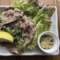 料理メニュー写真 牛塩タンのネギ焼き