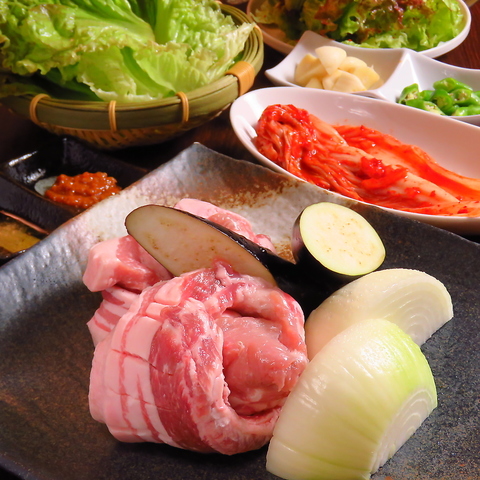 サムギョプサル食べ放題と韓国料理 松の木 今池 韓国料理 ネット予約可 ホットペッパーグルメ