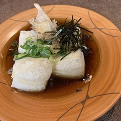 もちの揚げ出し豆腐