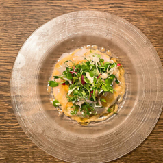 『山形県鼠ヶ関漁港直送』本日の天然鮮魚のカルパッチョ