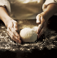 丹精込めたピッツァ