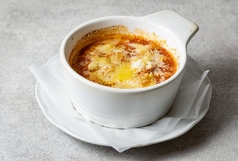 トリッパと白インゲン豆のアラビアータ