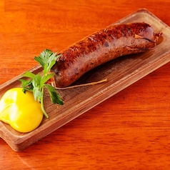 鶏ひき肉とレバー、軟骨のソーセージ