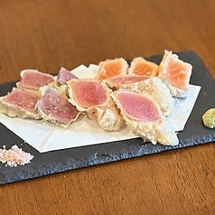 レア天ぷら盛合せ