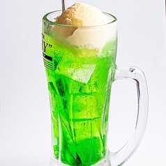 大人のクリームソーダ　「メロン」