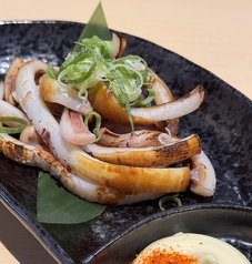 スルメイカ炙り焼き