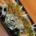 料理メニュー写真&nbsp;焼き餃子 長葱と香味ポン酢