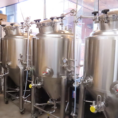 ここでしか味わえない店内醸造ビール