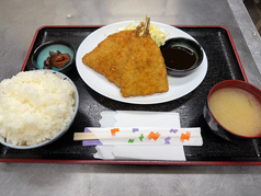 アジフライ定食