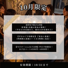 幹事様必見。お得に楽しめる宴会・女子会プラン！