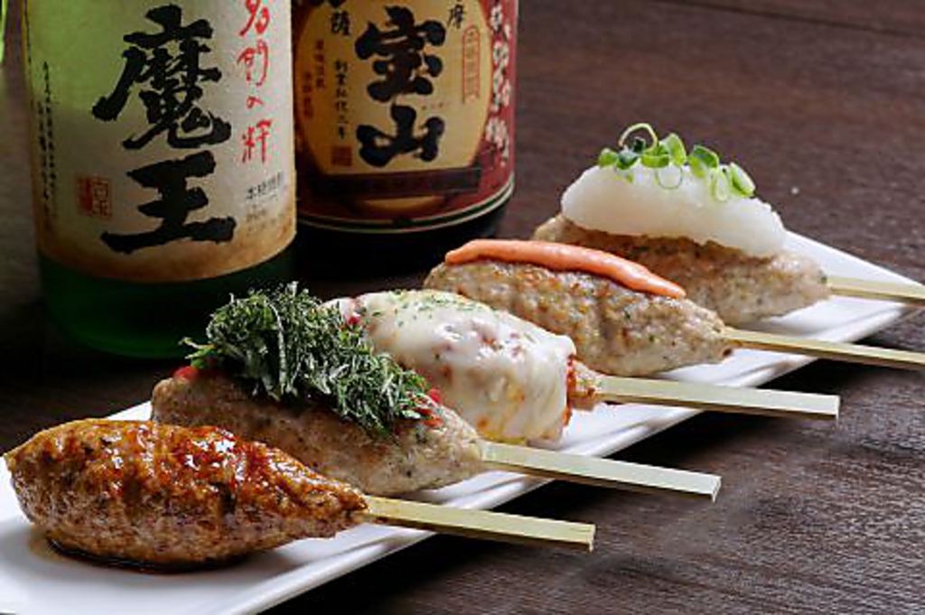 炙や秘伝の串焼き盛り合わせ