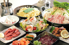 しろなべ吉のコース写真