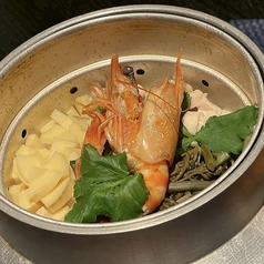 馬生姜釜/鰻釜/海の幸釜/竹の子釜/五目釜/山菜釜/雲丹釜