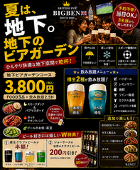 英国風バルBIGBEN ビッグベンのコース写真